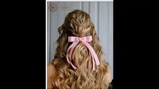 Замечательный бант для волос! Бренд 1 BANT Бант на заколке автомат украсит вашу прическу!