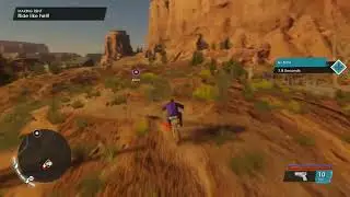Saints Row - Police Chase on a Motorbike! Tricks & Stunts!