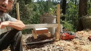 DIY Alaskan Mill Build 5 - Post Cut Commentary