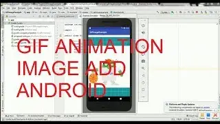 How to add GIF Animation Image programmatically  in android studio 3 .0