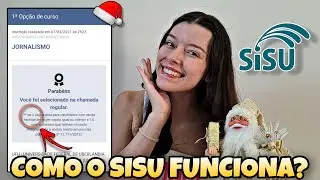COMO FUNCIONA O SISU PASSO A PASSO l O que é Sisu???