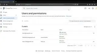 How to invite, remove and extent expiry time of user in google play store console?