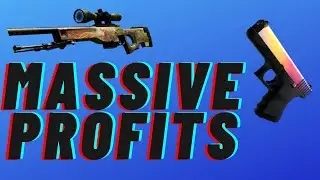 CSGORoll 😱MASSIVE😱 Profit Using Site's Marketplace