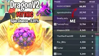 Hunting Bounty Using *MYTHICAL DRAGON V2* in Fruit Battlegrounds...(Roblox)