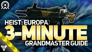 EUROPA: HEIST BATTLEGROUNDS FARM // 3-Minute Grandmaster 