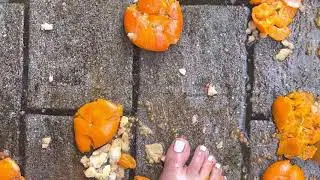 Big feet giantess crush