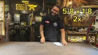 Material para iniciar na serralheria artística