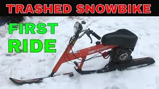 Repairs finished on Junk Chrysler Sno-Runner, Win or Fail?