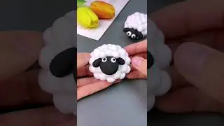 Барашек из пластилина 