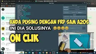 BEYPAS FRP SAMSUNG A20S ON CLIK || Via Shark Tools