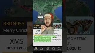 Santa out there violating every airspace known to man.