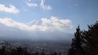 Mt Fuji from Chureito Pagoda