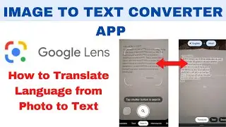 Image to Text Converter App | Translate Language from Photo to Text