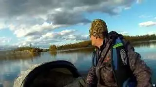 Надувная лодка GLADIATOR C330 AL цифровой КМФ лодочный мотор Ханкай 9,9