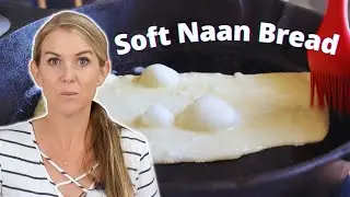 How To Make Soft Naan Bread In A Skillet | Easy Naan Bread Recipe