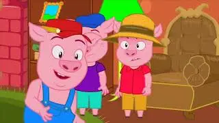 3 Little Piglets | Red Riding Hood | Tales in Telugu | పిల్లలకు కొత్త కథలు