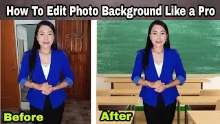 HOW TO EDIT/CHANGE PHOTO BACKGROUND LIKE A PRO USING YOUR PHONE | PICSART