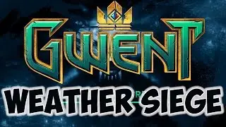 Gwent Dagon Weather Siege ~ No Consume Monster Special ~ The Witcher Card Game Monster Deck Gameplay