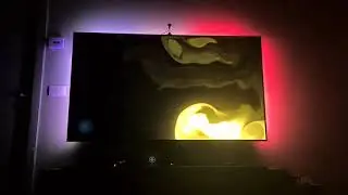 Govee Wi-Fi Dreamcolor LED tv Backlights demo