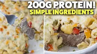 Cheesesteak Casserole Recipe | High Protein & Low Carb