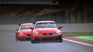 GT5 Lexus IS-F (RM vs Racing Concept) 2 Lap Battle at Spa-Francorchamps