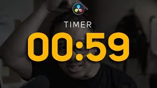 4 Cara Bikin COUNTDOWN TIMER - Fusion DaVinci Resolve 16 Tutorial Indonesia