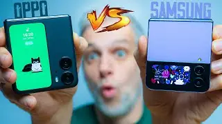 Quel est LE MEILLEUR SMARTPHONE PLIANT ? (Samsung Galaxy Z Flip 4 VS OPPO Find N2 Flip)