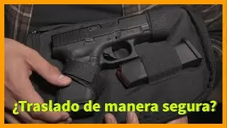 ¿Cómo trasladar tu pistola de manera segura? Evita accidentes.
