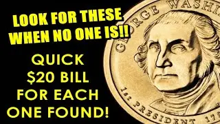 💰💰 President Dollar Coins You Can Sell TODAY For $20-$75 UNGRADED!!