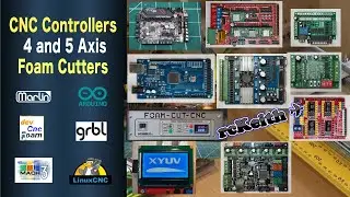 4 and 5 Axis CNC Controllers for CNC Foam Cutting