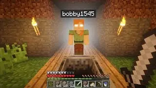 Bobby1545 на сервере в майнкрафте! 🤬 ПУГАЮ ШКОЛЬНИКОВ СКИНОМ Bobby1545 / Бобби1545