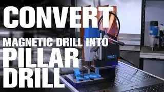 Portable Pillar Drilling Machine from a Magnetic Drill Machine | MobilCLAMP | Drill Stand | Germany✅
