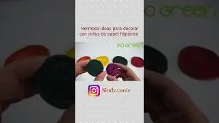 Manualidades creativas con rollos de papel higienico  #manualidades