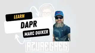 Dapr intro, with Marc Duiker, Diagrid Dev Community Manager,  with 3 demo's using C#.