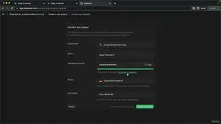 Creating Your First Database