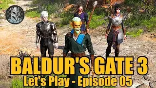 Baldur's Gate 3: Early Access - Let's Play BG3 Episode 05 - Chandelier Block and Shove