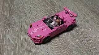 It's finally complete my Lego fast and furious Honda pink car is complete 