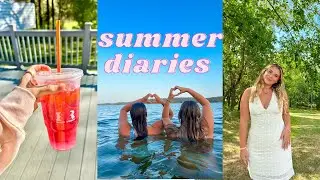 SUMMER VLOG: hauls, pool days, thrifting, candlelight concert