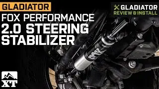 Jeep Gladiator JT FOX Performance Series 2.0 TS Steering Stabilizer Review & Install