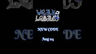Weak Legacy 2 new code(Aug 04) #weaklegacy2 #weaklegacey #roblox #robloxcodes #demonslayergames