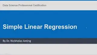 Simple Linear Regression with KNIME