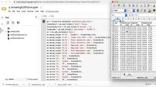Introduction to Formatting Excel Files using Python (in Google Colab)