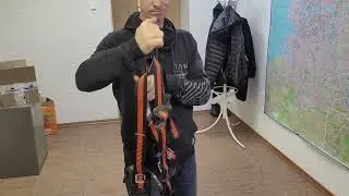 Страховочная привязь HAR22 DeltaPlus распаковка