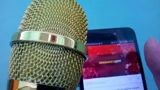 How to record a song from a karaoke microphone on your phone