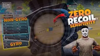 Zero Recall Sensitivity !! best sensitivity for andriod !! #bgmi #pubgmobile #sensitivity