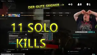 11KILLS SOLO ROUND | and WIN?! | Azeron Gameplay | German | #11
