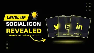 This Social Icon Hover Effect Will Instantly Upgrade Your UI | HTML & CSS
