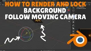 How to render and lock background image to camera in blender 2.9