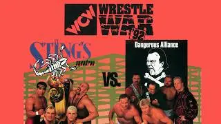 FULL EVENT: WCW WrestleWar 1992 | Sting’s Squadron vs. Dangerous Alliance in WarGames