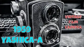 1959 Yashica A - Vintage Film Camera